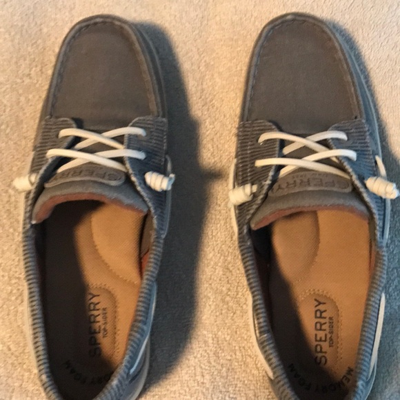 sperry top sider memory foam